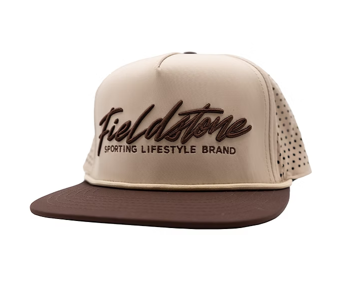 Brown Bill Full Logo Performance Hat