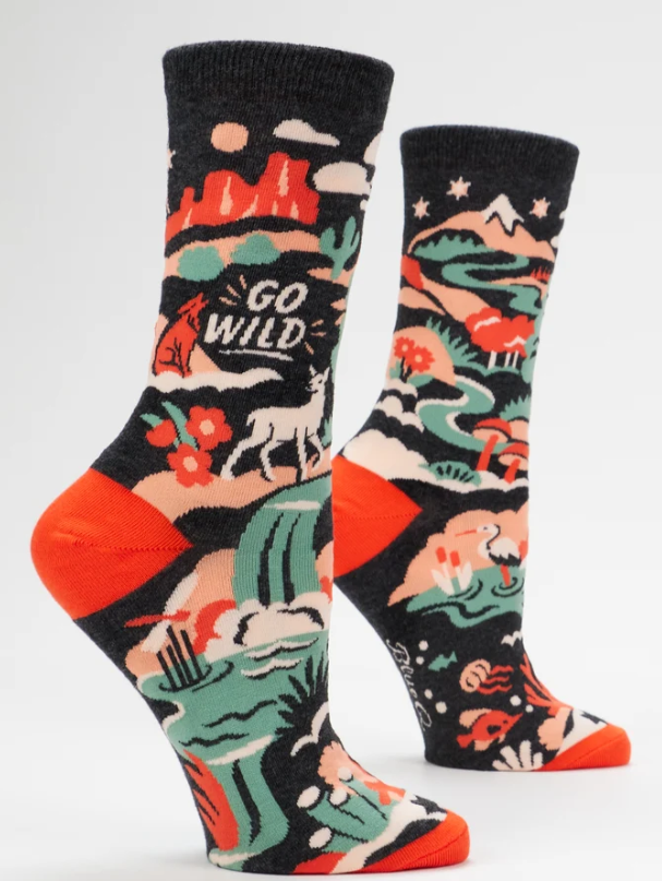 Go Wild W-Crew Socks