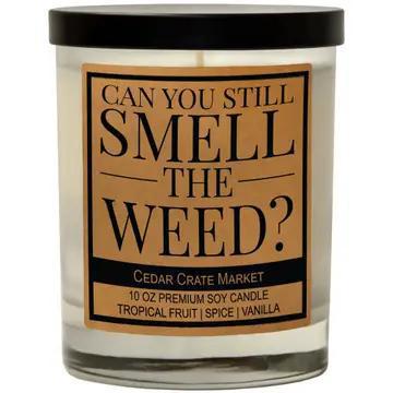 Can You Smell The Weed Kraft Candle