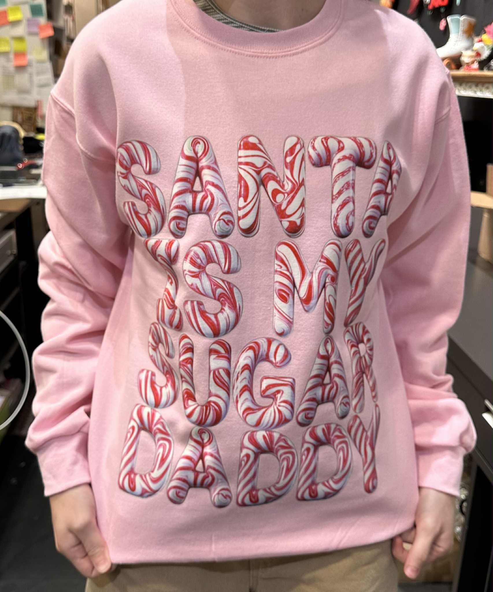 Santa Sugar Daddy Christmas Sweater