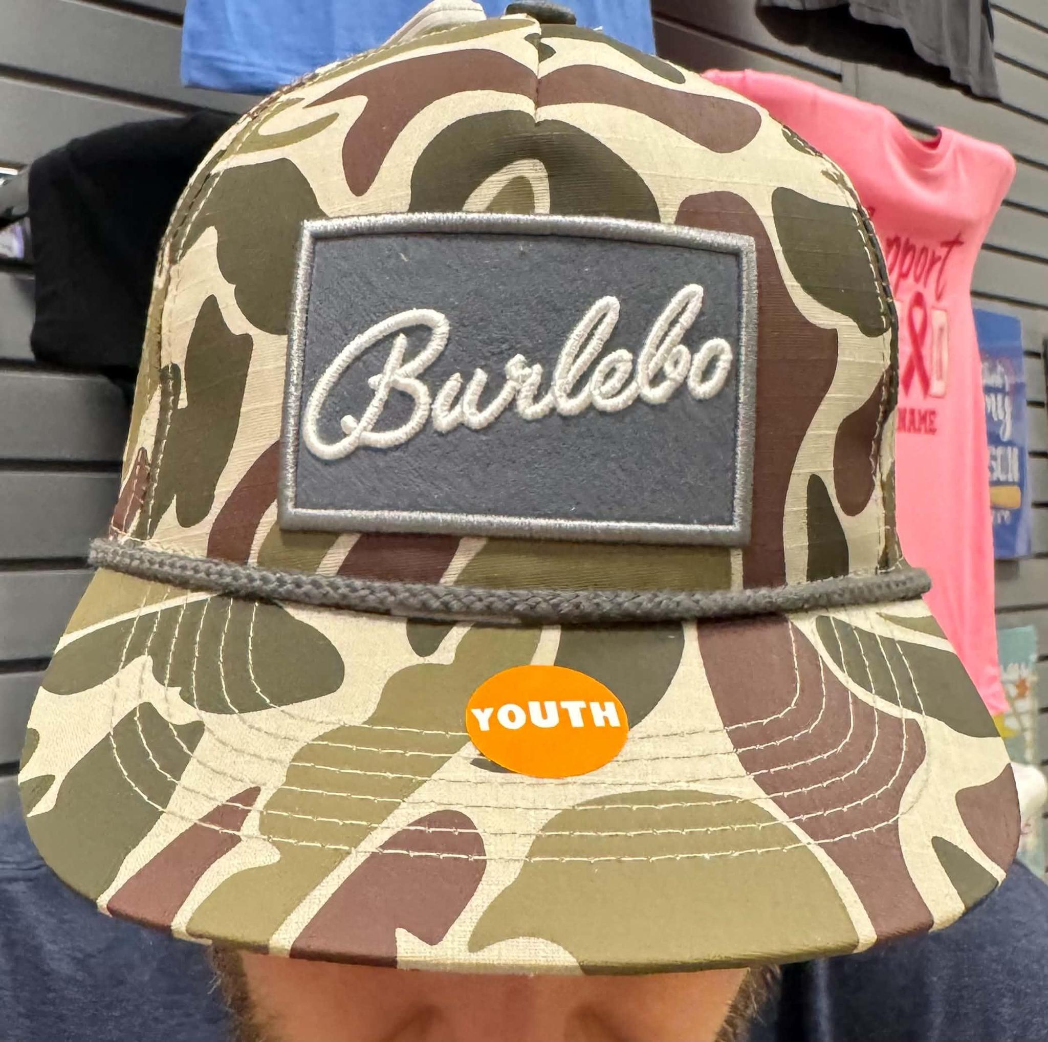 Burlebo Youth Grey Patch Camo