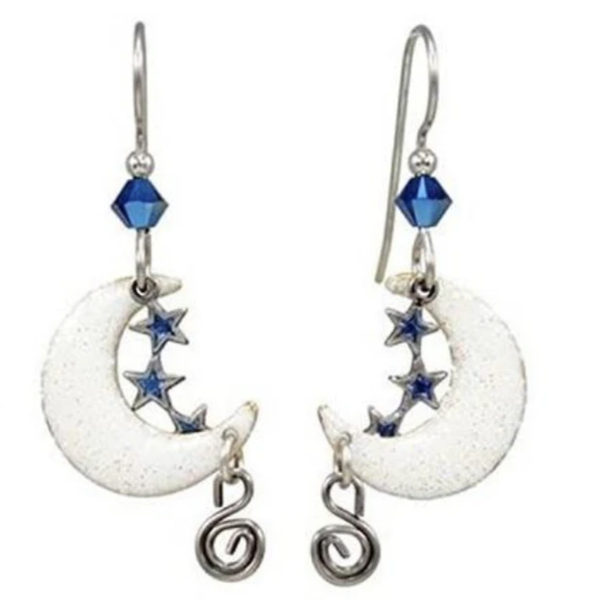 Silver Forest Earrings #1