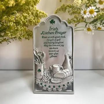 Irish Kitchen Prayer Plaque