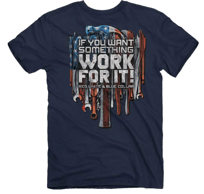 Blue Collar Work Tee