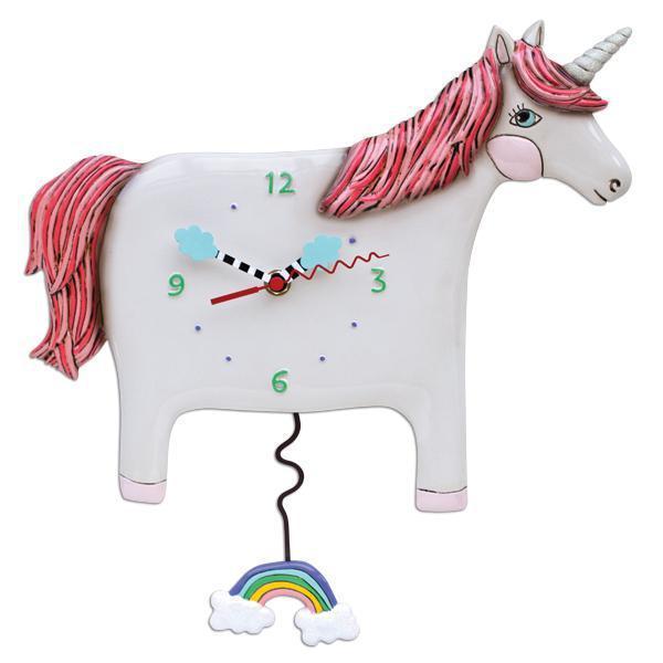 Unicorn Buttercup Clock