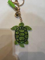 Turtle Bling Keychain