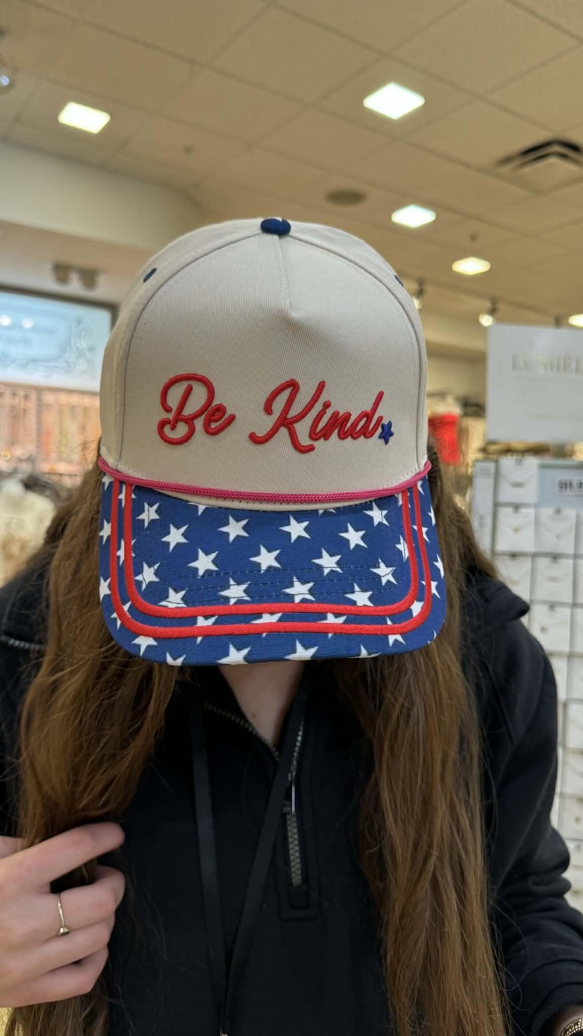 Be Kind Americana Patch Hat
