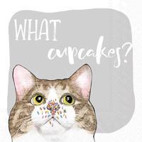 Cupcake Cats Napkin