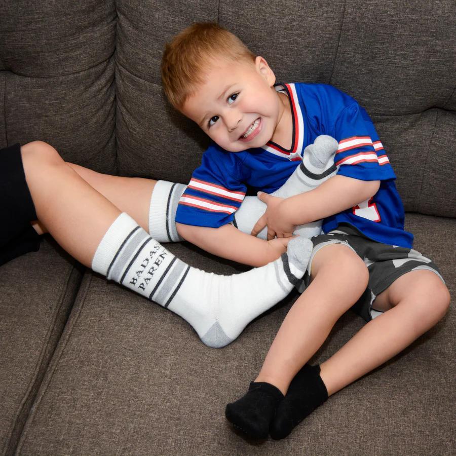 Badass Parent M/L Unisex Crew Sock