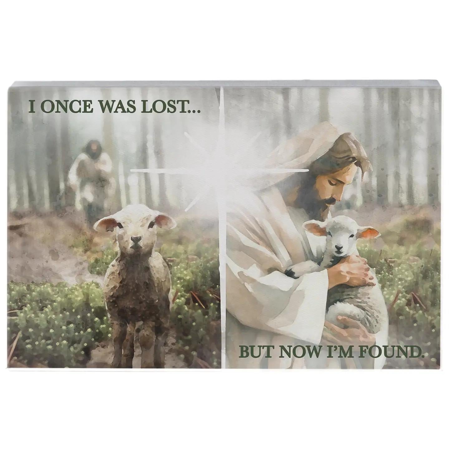 Sincere Surroundings Block Signs 5.25" x 3.5"