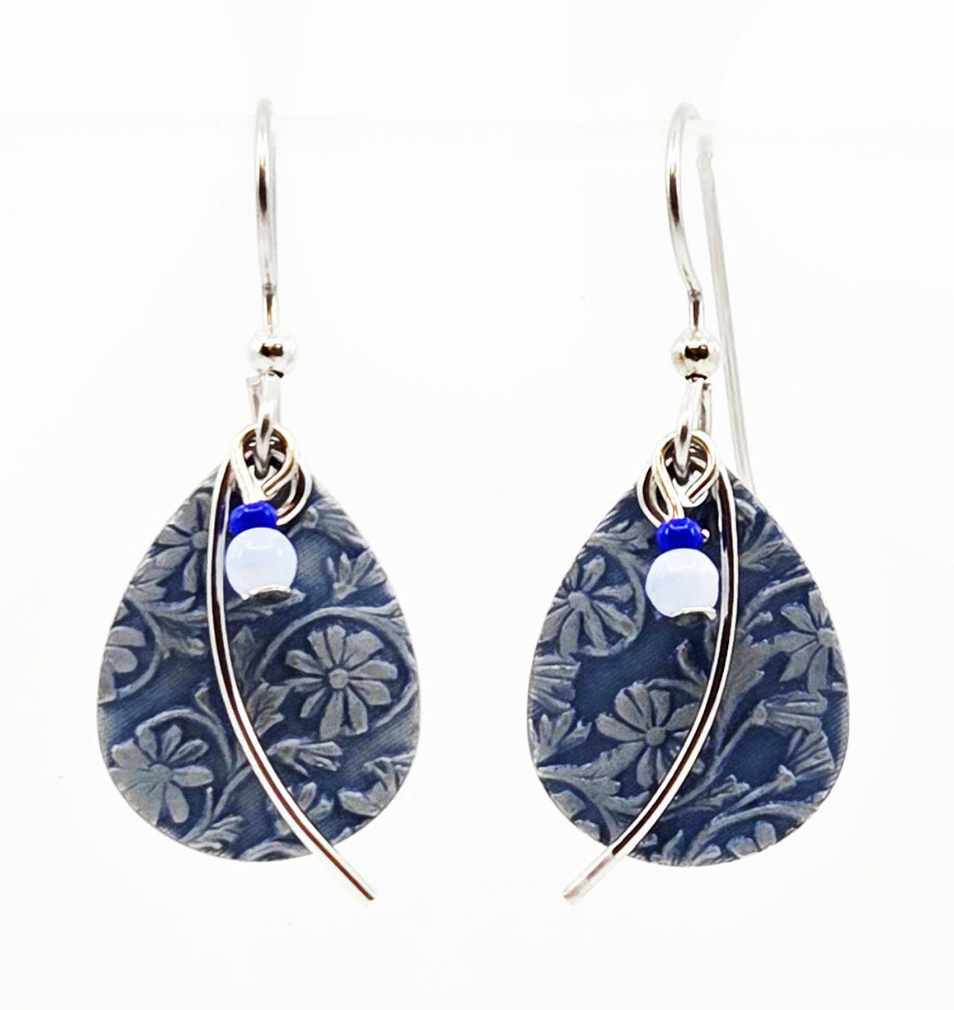 Silver Forest Earrings #1