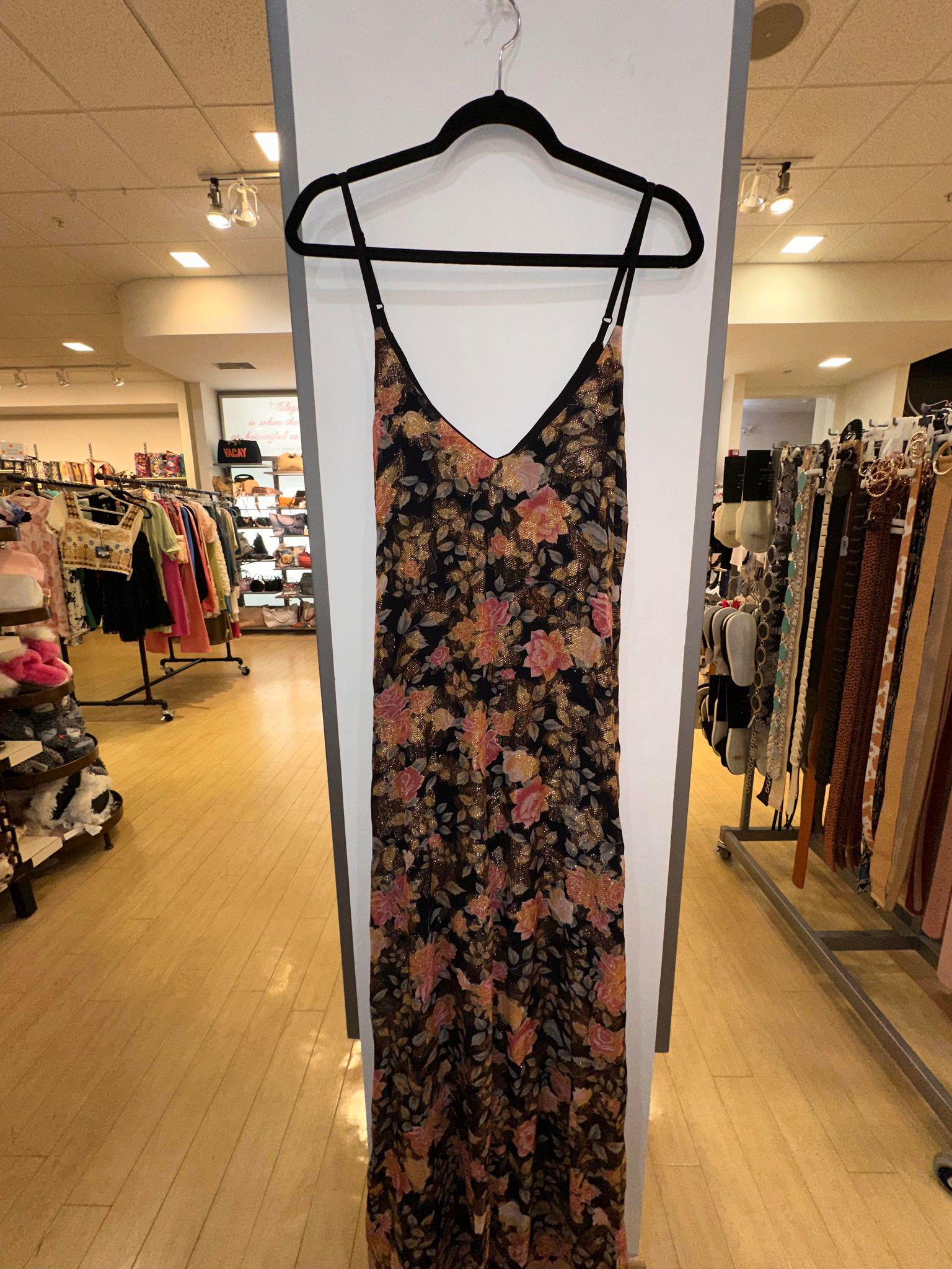 Muted Floral Dress