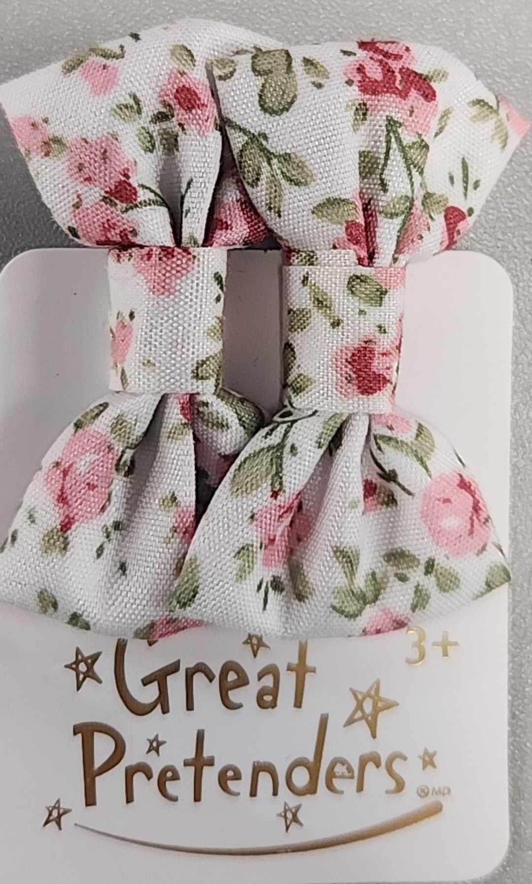 Floral Bow hair Barrette