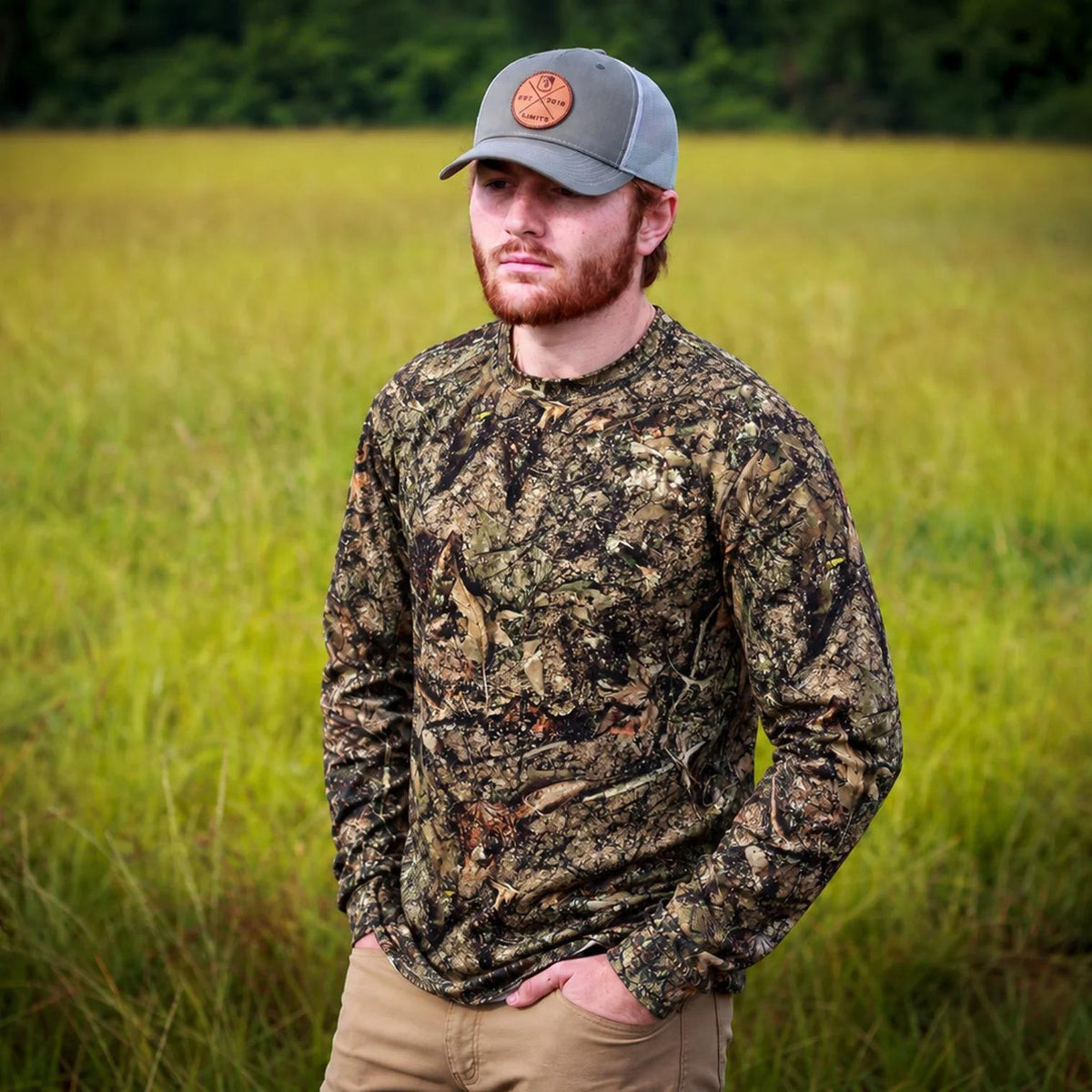LIMITS Pursuit Performance Tee - Cocodrie Camo
