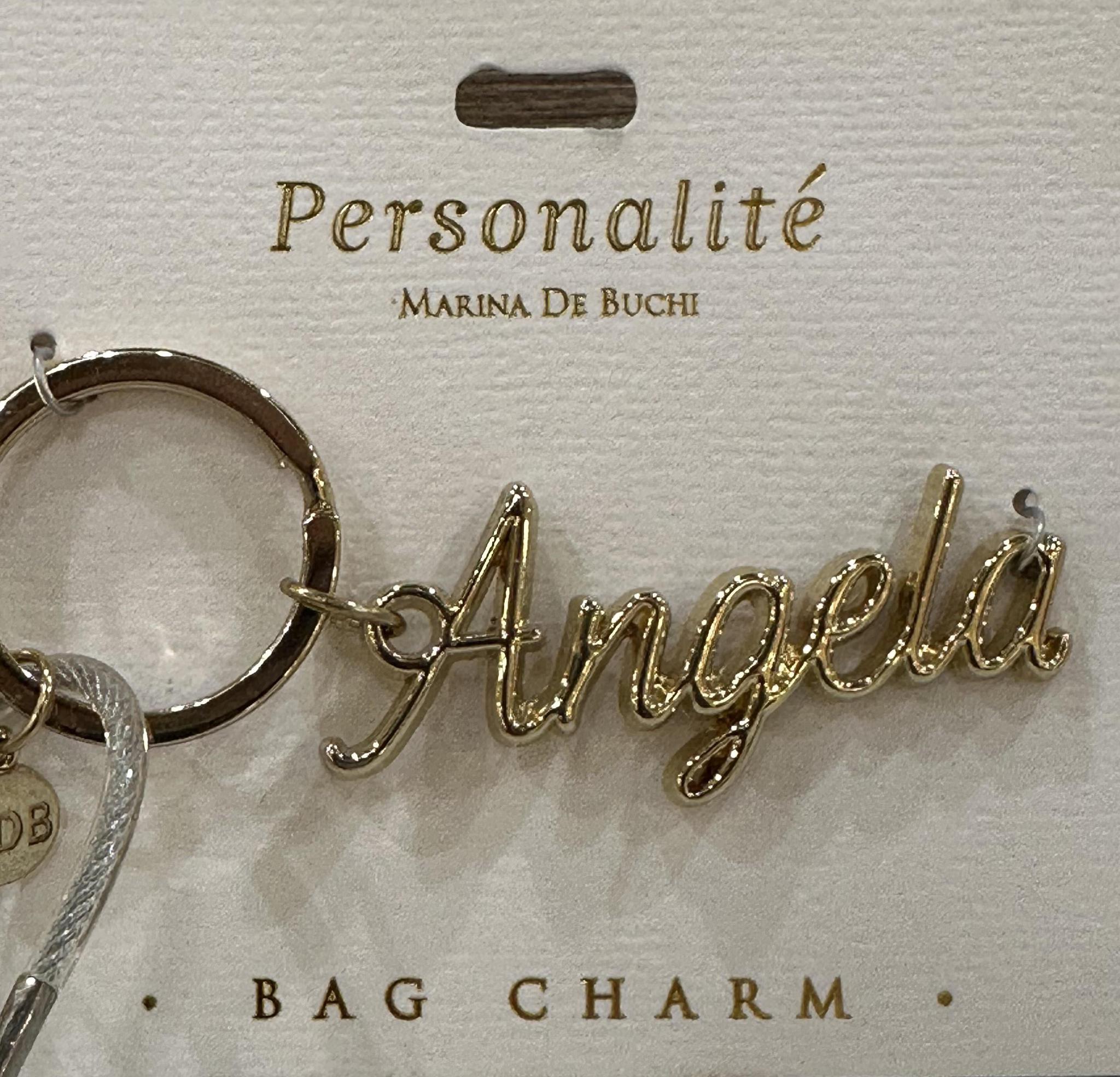 Angela Bag Charm Keyring