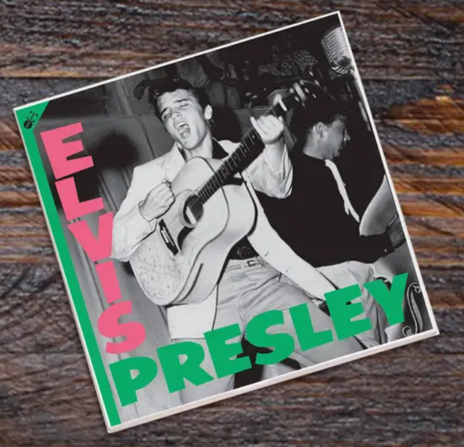 Elvis Presley Self-Titled Coaster