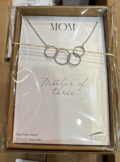 Mother Of Silver Necklace