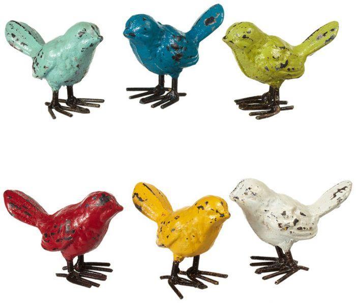 Flower Garden Mini Iron Bird