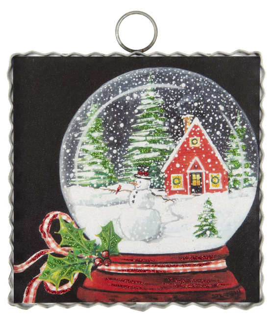 Mini Gallery Snow Globe