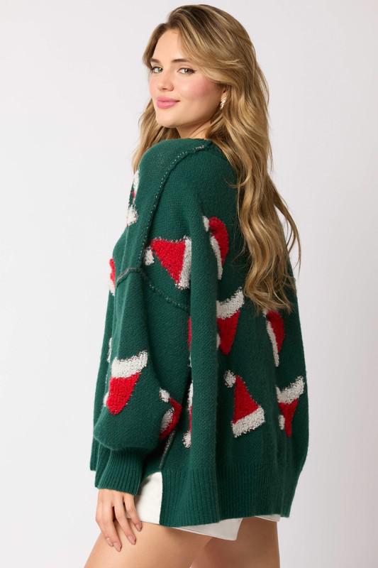 Santa Hat Sweater