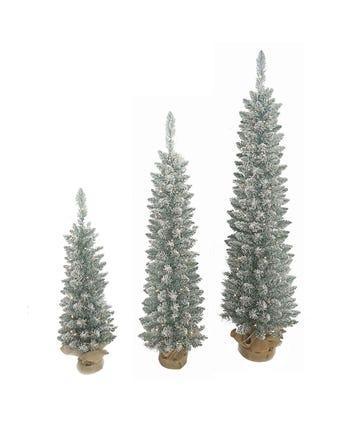 Slim Flocked Tree