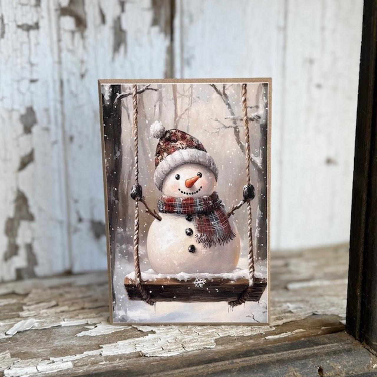 Christmas 4x6 Block Signs