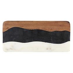 Marble & Wood Serving Board