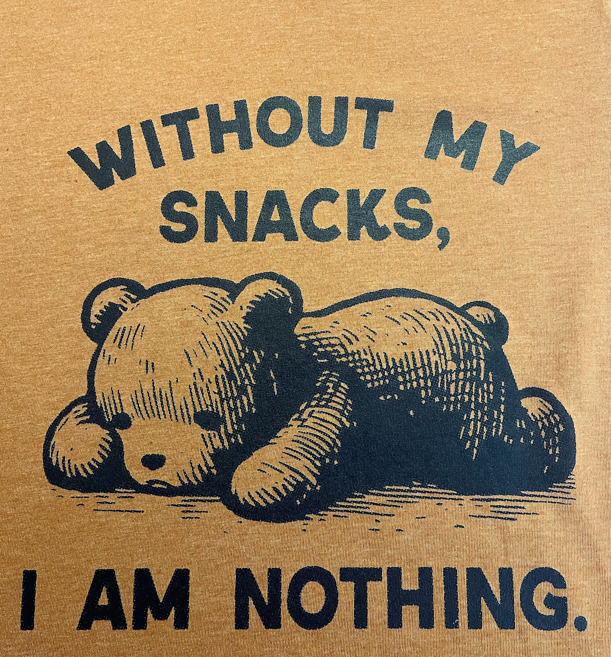 Without Snacks Tee