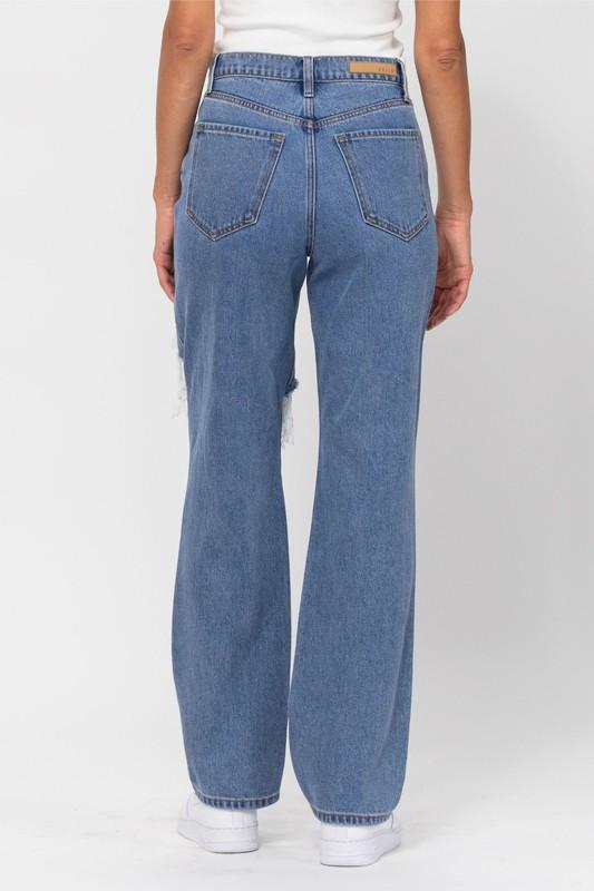 High Rise Dad Jeans