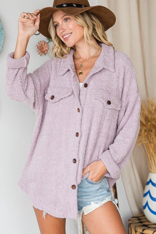 Plush Oversized Top