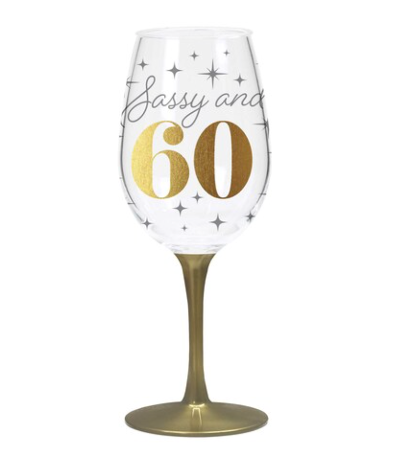 Sassy 60 Acrylic Wine Glass