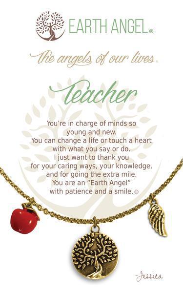 Teacher Earth Angel Necklace