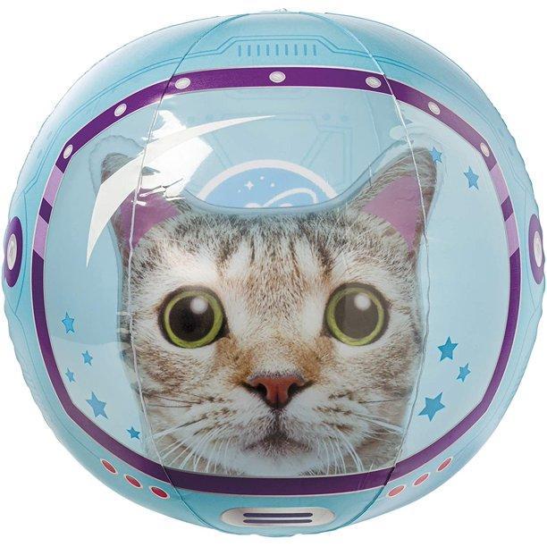 Space Cat Beach Ball