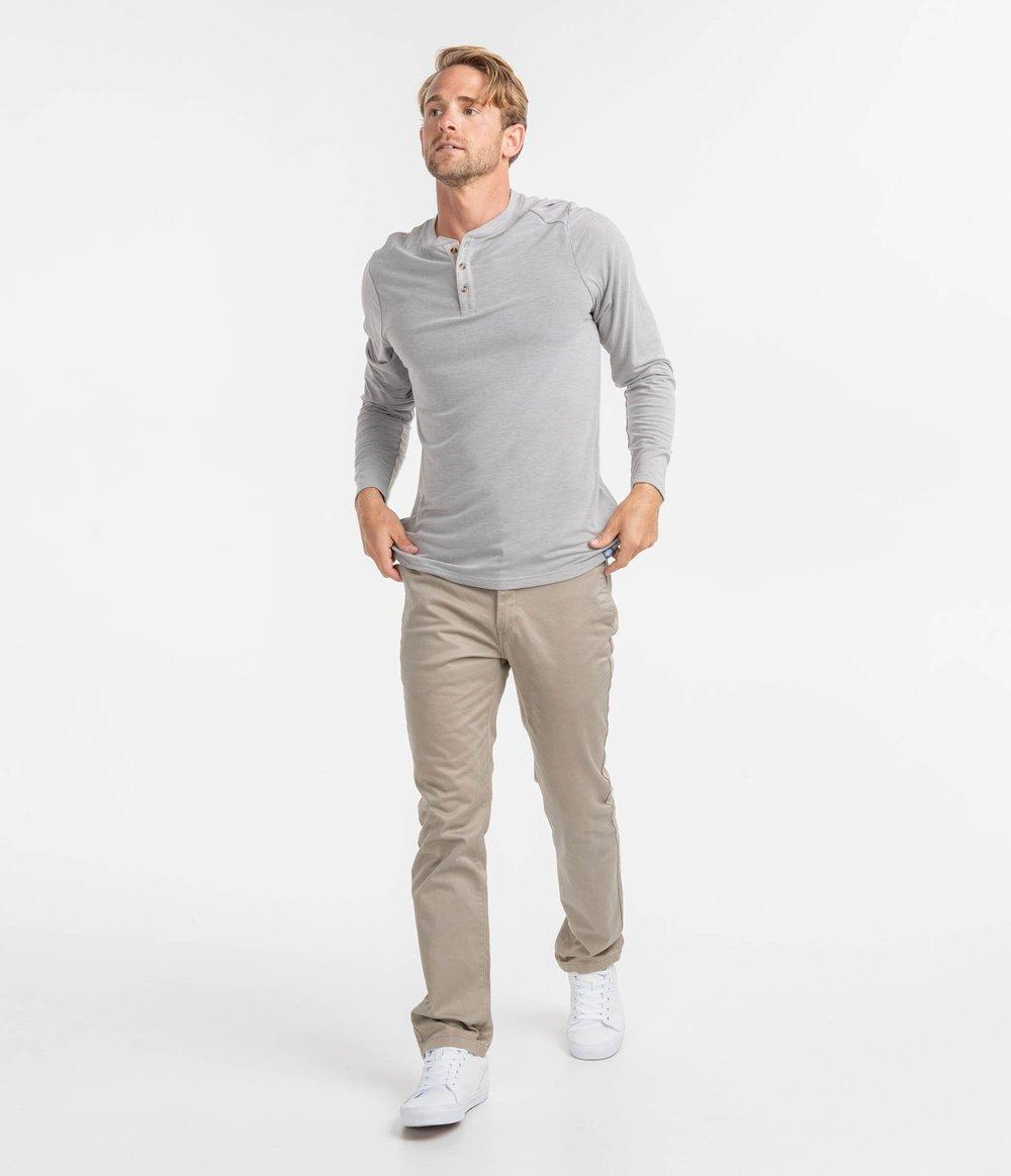 Drafthouse Henley LS Sterling Gray
