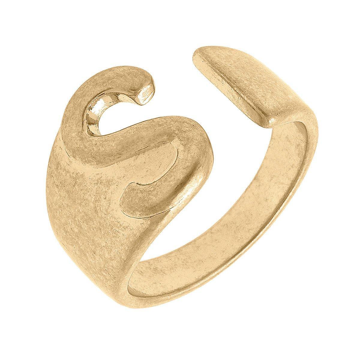 Kingston Adjustable Initial Ring