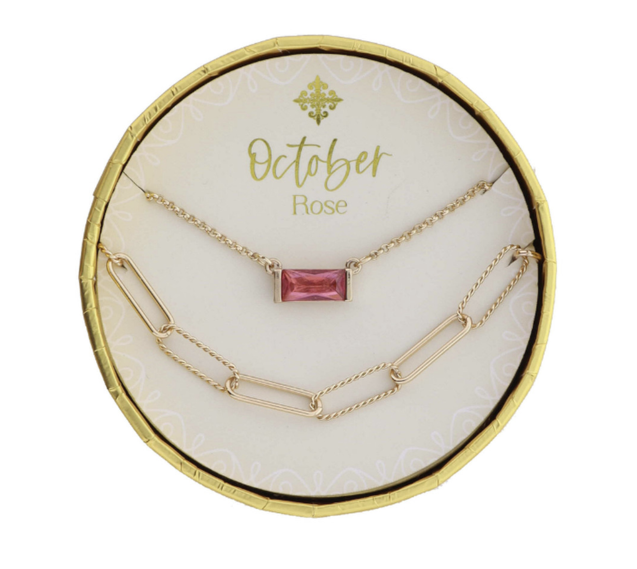 Birthstone Necklace Set