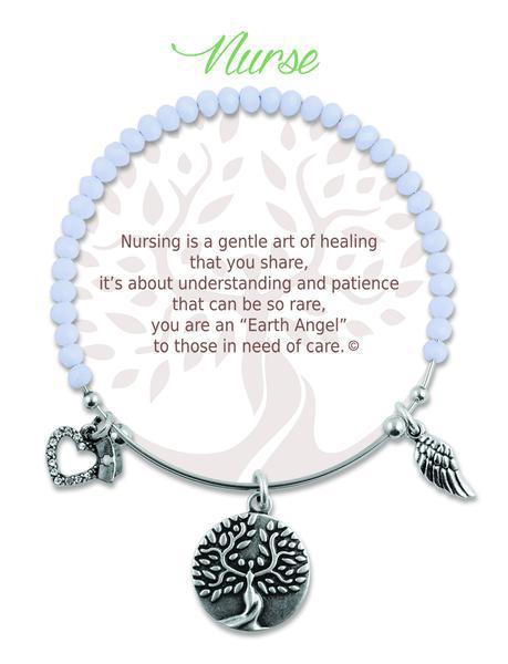 Nurse Radiant Stone Earth Angel Bracelet