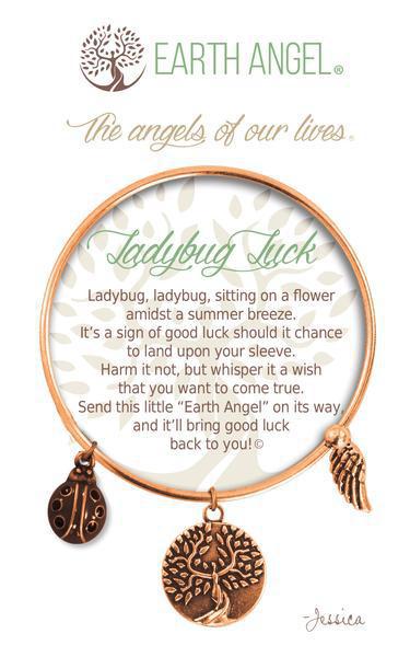 Lady Bug Luck Earth Angel Bracelet