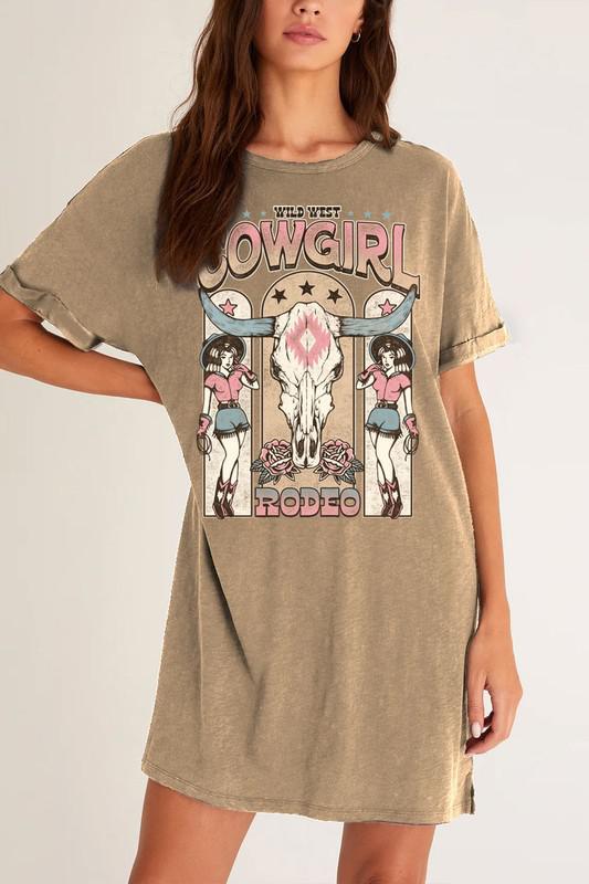Mineral Cowgirl Shirt Dress