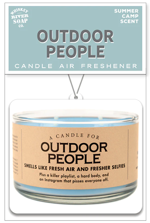 A Candle For Outdoor People