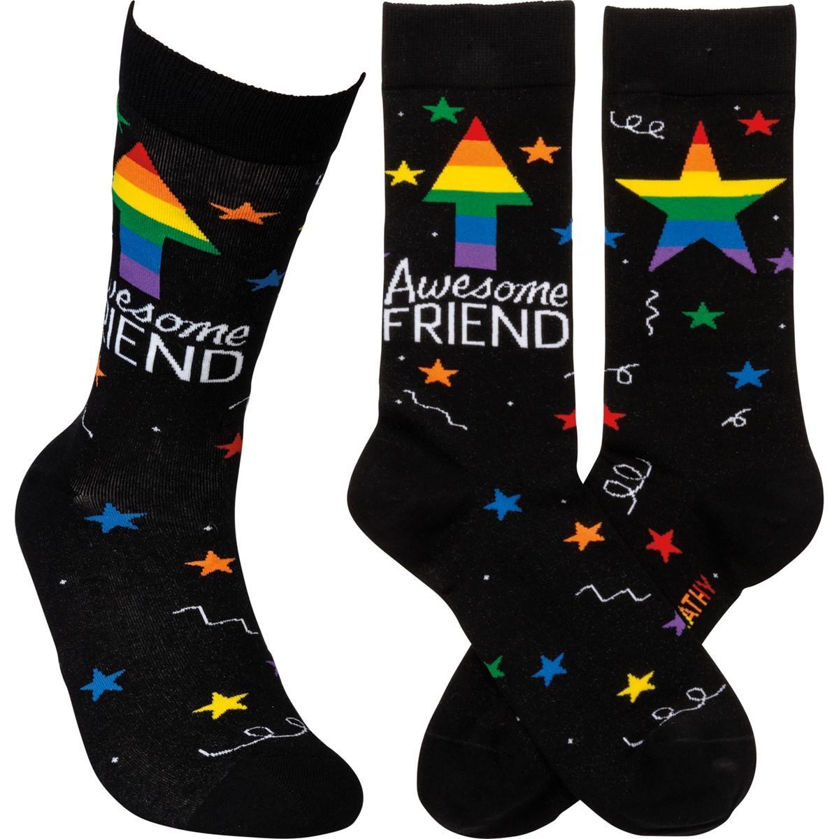 Awesome Friend Star Socks