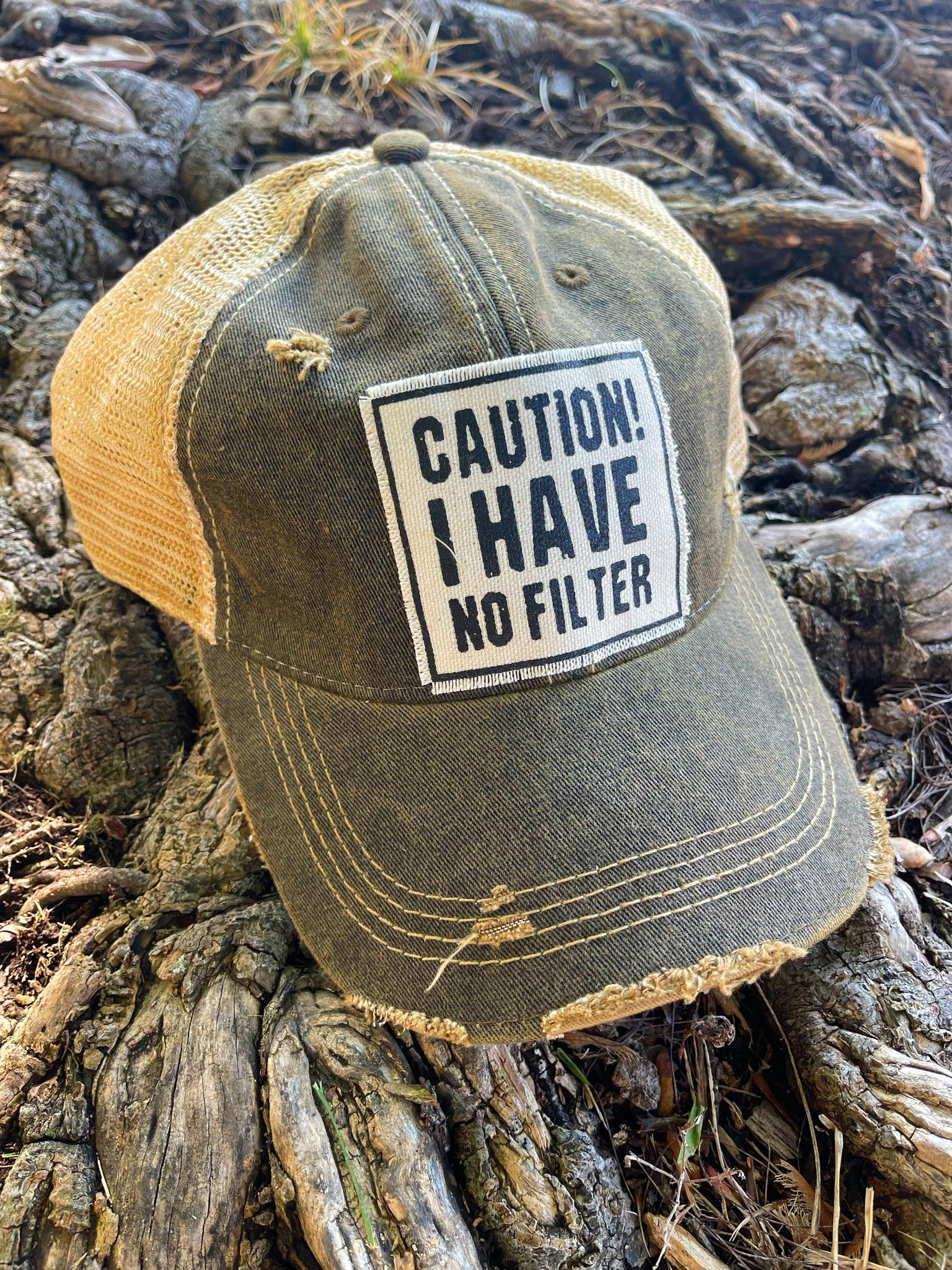 No Filter Patch Hat