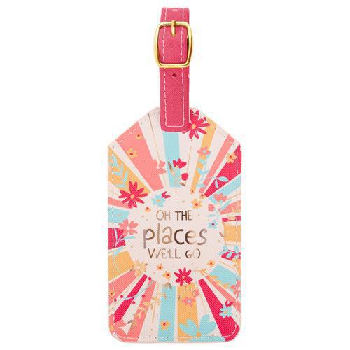 The Places We'll Go Luggage Tag