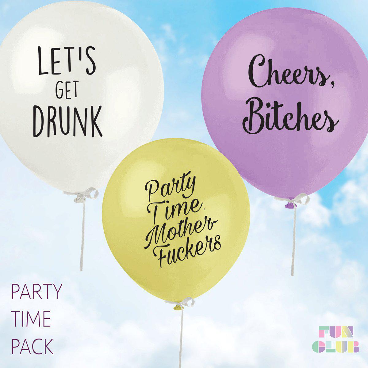 Party Time Balloon Pack