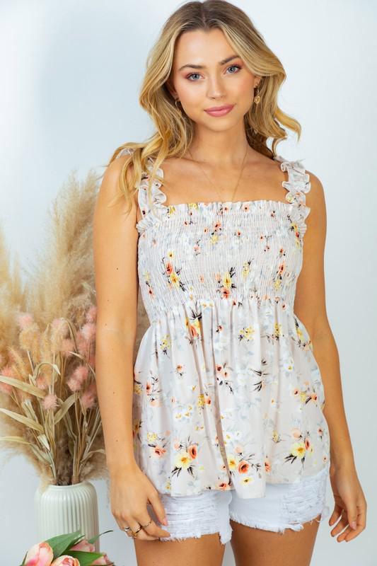 Floral Country Tank