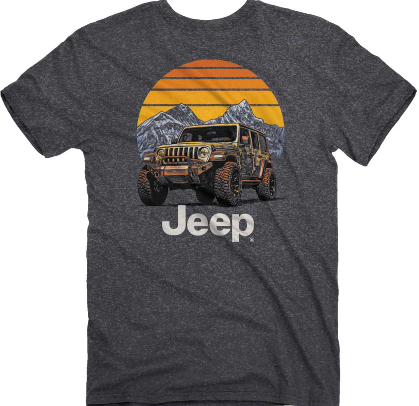 Jeep Mountain Range Tee