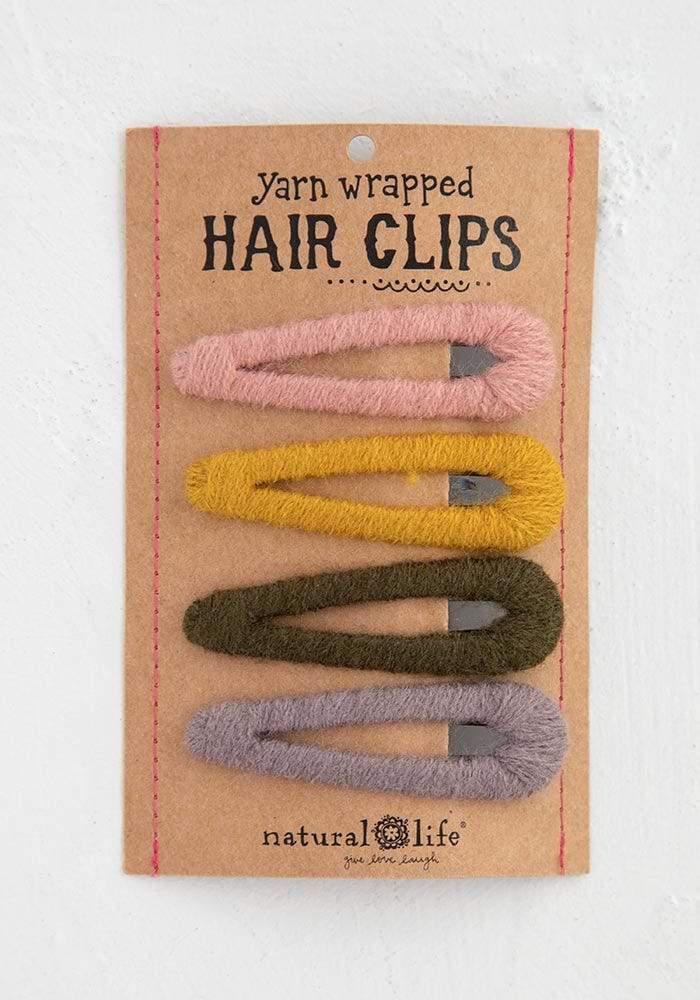 Yarn Wrapped Happy Clip