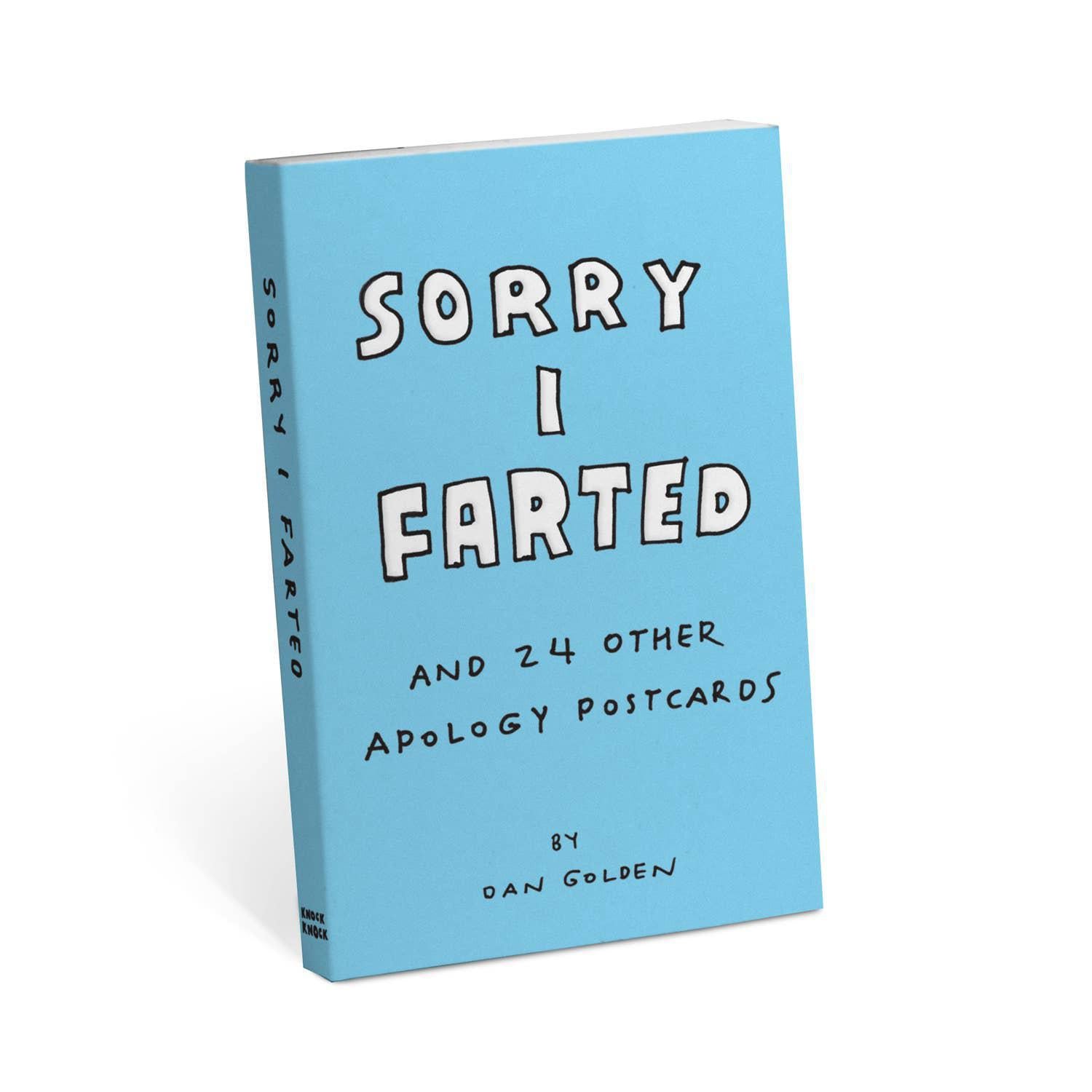 Sorry I Farted Apology Postcards