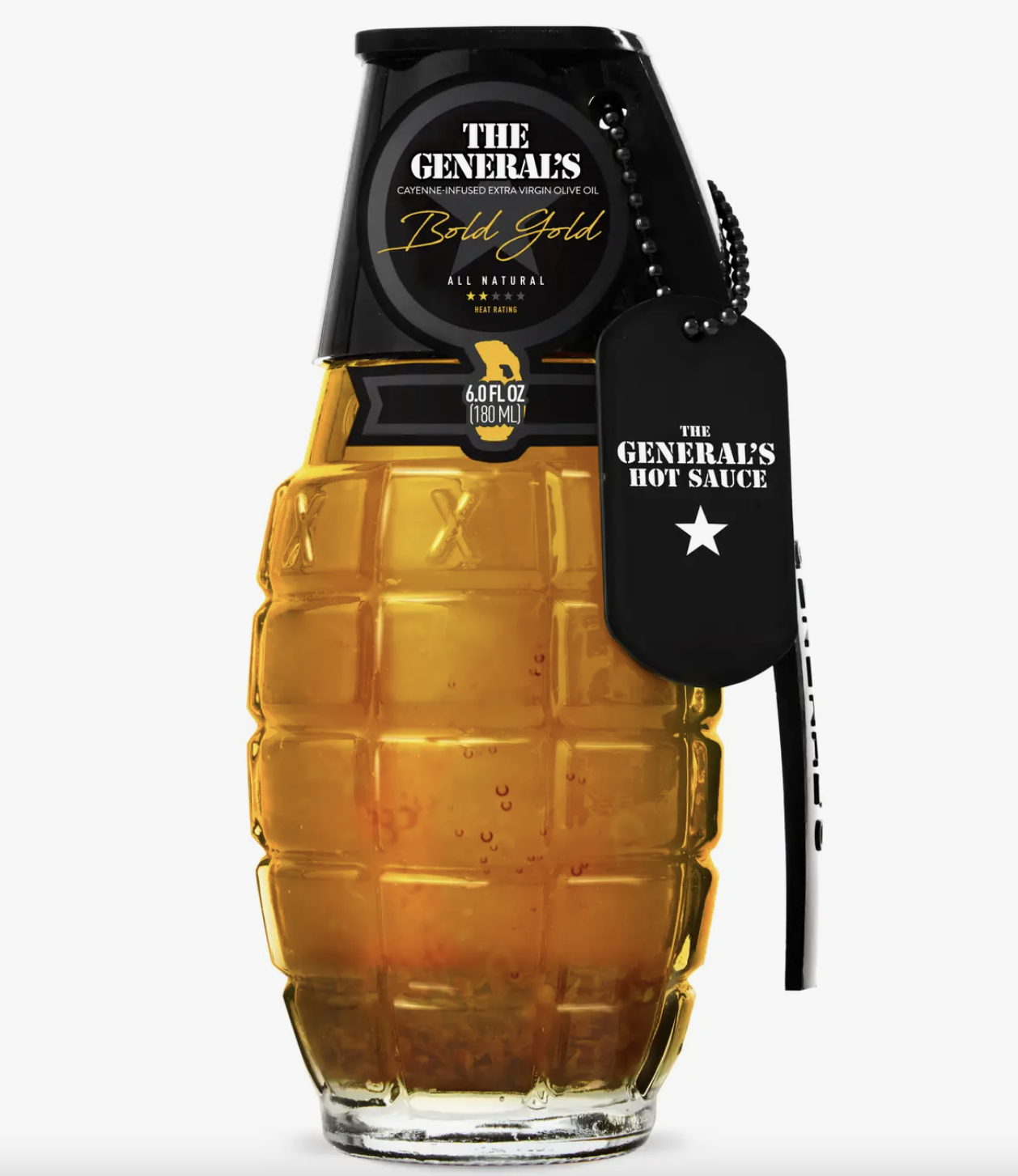 The General's Bold Gold Hot Sauce