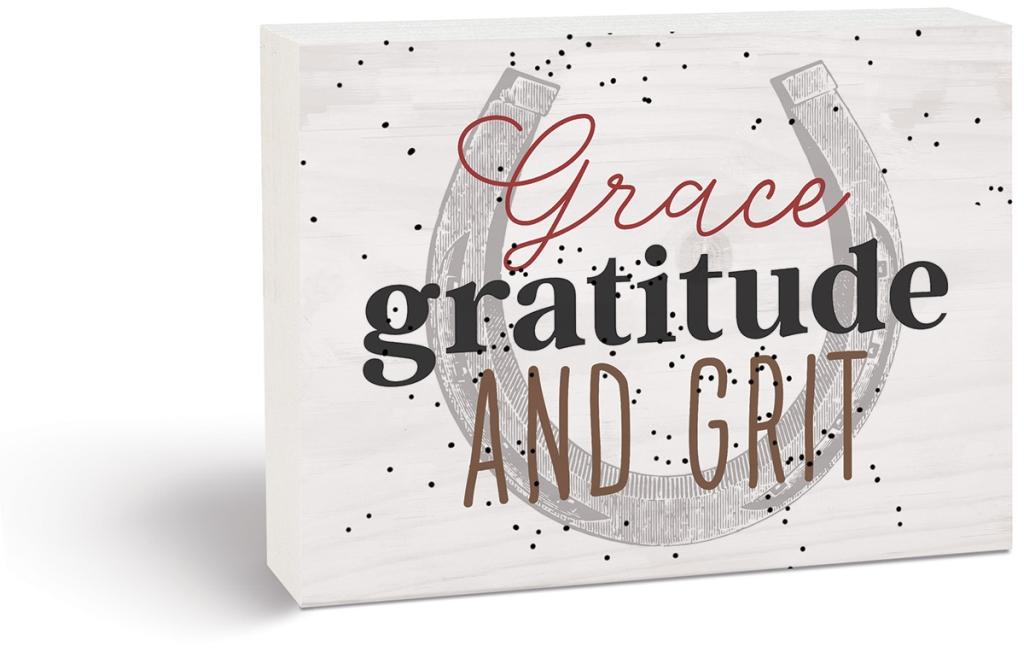 Grace & Grit Shotgun Sign